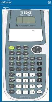 Sebuah kalkulator online tersedia pada sudut kiri atas layar.