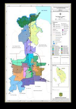 GEOGRAFIS Luas wilayah ± 265,10 km 2 (3,6% of total luas provinsi) Berbatasan langsung dengan Selat Malaka