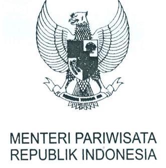 SALINAN PERATURAN MENTERI PARIWISATA REPUBLIK INDONESIA NOMOR 4 TAHUN 2017 TENTANG PERUBAHAN ATAS PERATURAN MENTERI PARIWISATA NOMOR 3 TAHUN 2017 TENTANG PELAKSANAAN PELAYANAN TERPADU SATU PINTU