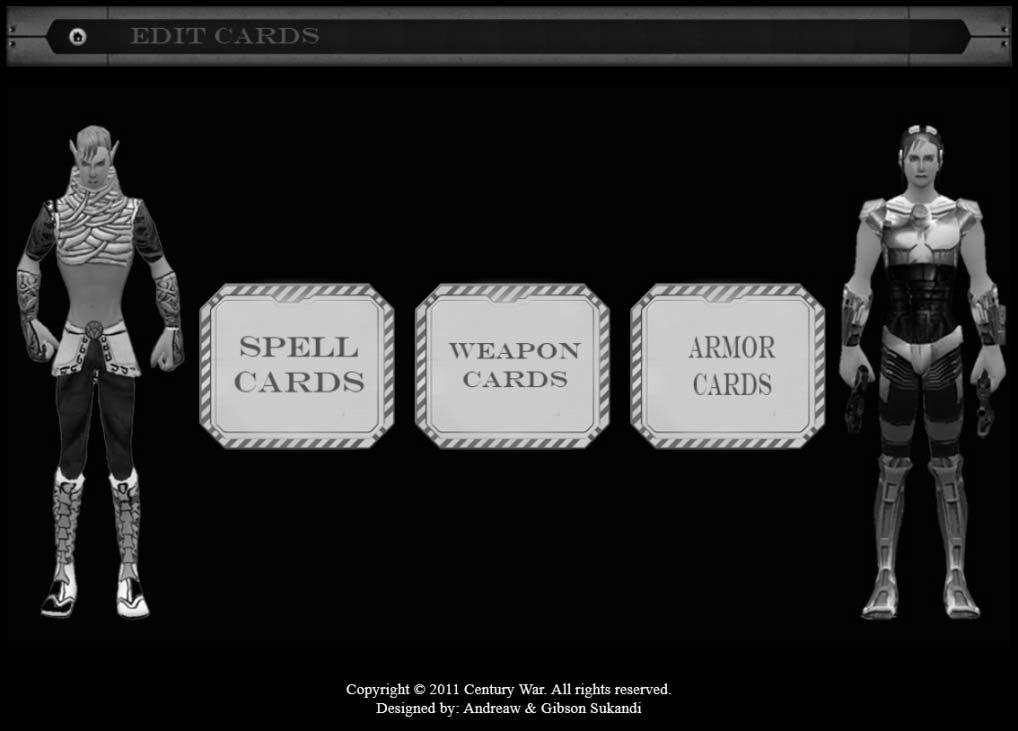36 Gambar 48 Halaman Tampilan Menu Edit Cards 1. Halaman Edit Spell Cards Halaman ini menampilkan data kartu spell dan ada tombol Edit.