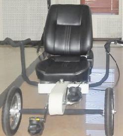 Pada tahun 2012 dirancang sepeda RLF untuk rehabilitasi kelemahan otototot hemiparase pasca stroke, dimana koordinasi kinerja fungsi kecepatan putaran pedal, pola rangsangan listrik, sudut penyulutan