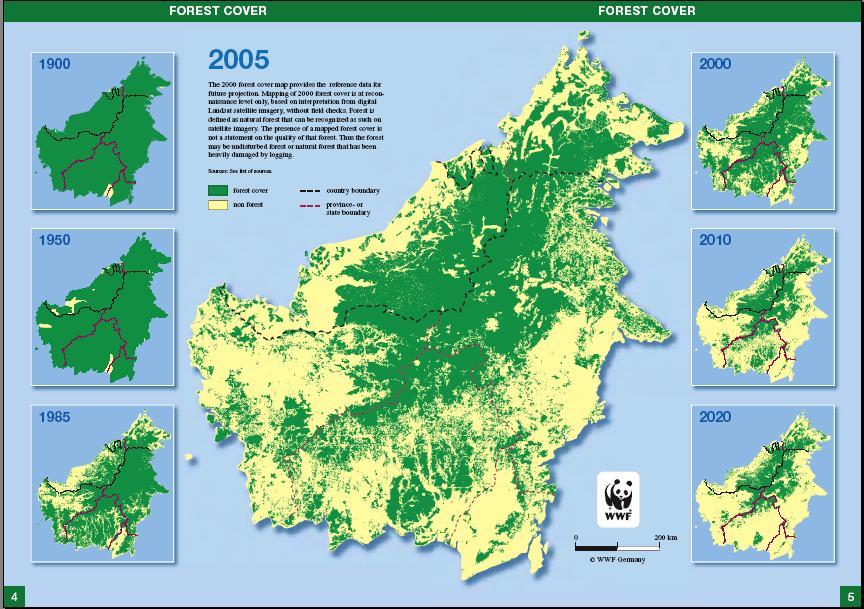 Profil Wilayah Heart Of Borneo Dewasa ini kesadaran pentingnya aspek lingkungan dirasakan semakin meningkat, bahkan menjadi topik yang sering dibicarakan seiring dengan terjadinya berbagai gejala
