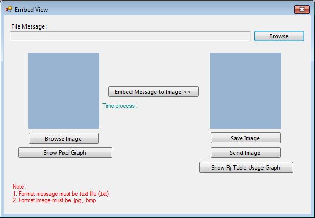49 Di halaman awal program PVD, user mempunyai dua pilihan utama yaitu File dan Process.
