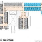 8500 m2 Building Size : 21318 m2 Floors : 5 Floor Plan Mercure Bali