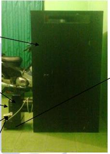 yang berada dipakaian dalam lemari pengering. Gambar 2.3 Mesin Pengeringan Pakaian Menggunakan Gas LPG d.