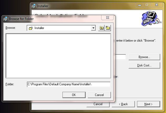 66 Gambar 5.4. Tampilan Browse Folder Directory Pada tampilan Confirm Installation, seperti pada Gambar 5.