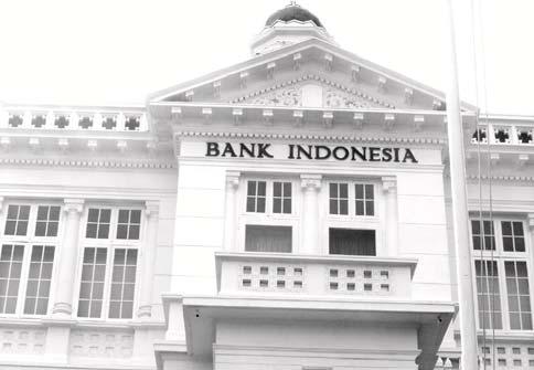 Sumber:Dokumen penerbit Gambar 4.4 Bank Indonesia merupakan Bank Sentral, yaitu lembaga negara yang independen di bidang perbankan dan tugasnya berada di luar pemerintahan dan lembaga lain.