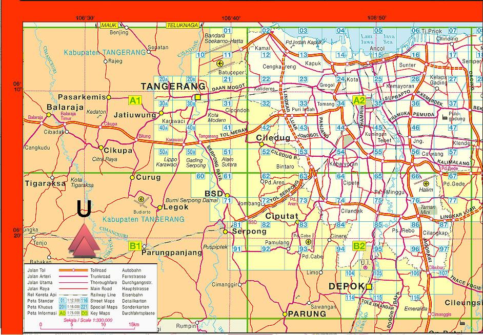 BAB IV. KONDISI UMUM Kota Baru BSD terletak di Kota Tangerang Selatan, Provinsi Banten.