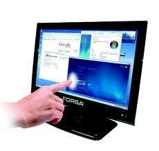 mouse touch screen, layar monitor yang akan