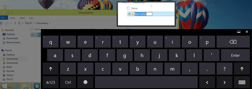 Alat Sentuh Acer - 49 RepliView Keyboard virtual pada layar perangkat sentuh kadang-kadang menghalangi tampilan di mana Anda sedang mengetik.