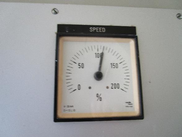 Metering speed (%) 11