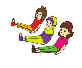 Ayo Mengamati Dayu dan teman-teman melakukan kegiatan bersama dalam berolahraga.