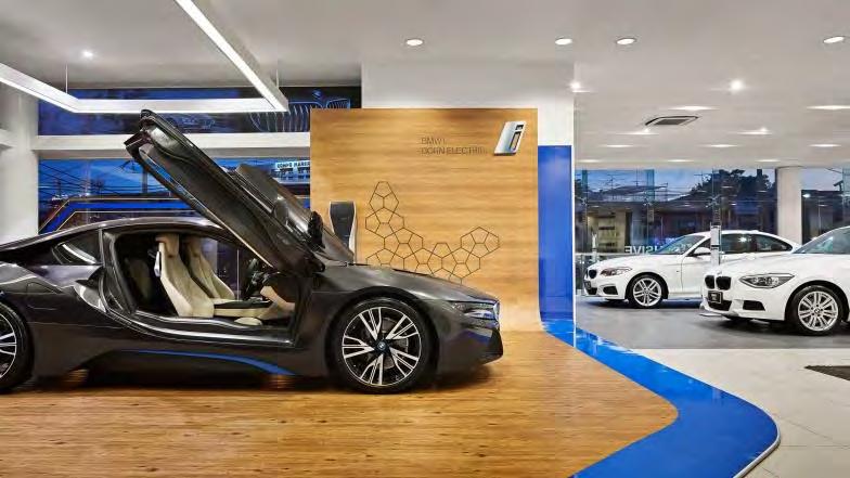 4.2. Citra Ruang Dalam perancangan Showroom BMW Eurokars ini, citra yang ingin ditampilkan adalah sentuhan modern yang dipadukan dengan gaya Hi-Tech yang mengikuti perkembangan teknologi, sehingga