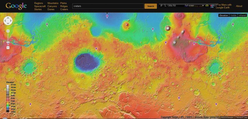 2. Menjelajah Planet Mars Kamu pengen menjelajah permukaan planet merah ini? Bisaaa. Langsung kunjungi aja laman berikut ini.