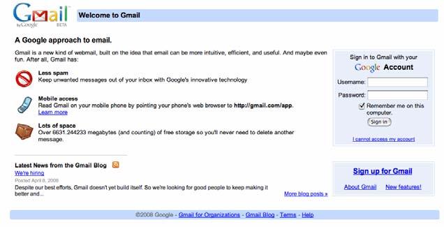 7. Tekan tombol Save Changes. B. Setting Account Gmail 1. Login di Gmail anda. (www.