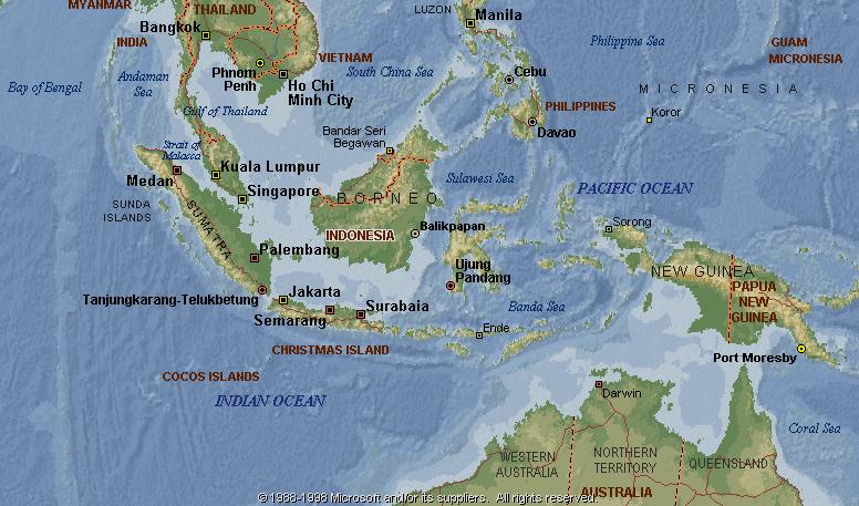 Emergency and Disaster Hazard Mapping (Indonesia is an Emergency Supermarket) NAD 2,3,4,5,6,7,13,14 N. Sumatra 3,4,7,14 W. Kalimantan 1,3,8,4,6,10,9,5,11,13,1 4 C. Kalimantan 6.10,8,9,3,11,7, 14 S.