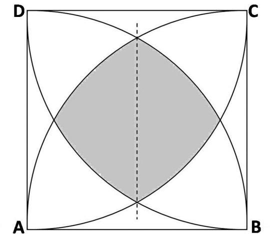 0. ABCD adalah persegi dengan panjang sisinya m.