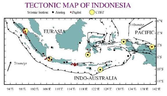 1. PENDAHULUAN Indonesia merupakan negara yang terletak pada daerah pertemuan tiga lempeng tektonik utama, yaitu Eurasia, Indo-Australia, dan Pasifik.