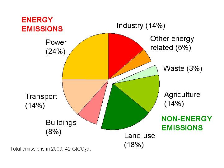 Peat Fire 12% Waste 11% Energy 21% Industry 3% Agriculture 5%