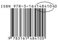 s = 9 1 + 7 3 + 8 1 + 0 3 + 3 1 + 0 3 + 6 1 + 4 3 + 0 1 + 6 3 + 1 1 + 5 3 s = 9 + 21 + 8 + 0 + 3 + 0 + 6 + 12 + 0 + 18 + 1 + 15 Gambar 7 : Posisi dari Registrant Group Element ISBN-13 5. 1. 4. PUBLICATION ELEMENT Publication ISBN-13 tidak lah jauh berbeda dengan milik ISBN-10.