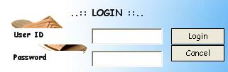 77 Pada form login terdapat dua inputan yaitu: user id dan password sebagaimana terlihat pada gambar 4.1. Gambar 4.