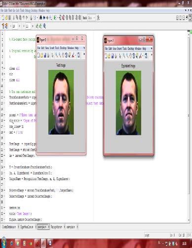 Inputan yang diperlukan dalam aplikasi ini adalah berupa gambar wajah dengan ukuran dan resolusi yang sama dalam bentuk citra skala abu-abu beserta