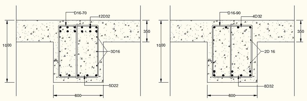 Balok Memanjang Area Mu δ=0,4 Asperlu Aspakai Tul Terpasang Tul geser tm Ca 100nw mm2 mm2 Tarik Tekan Samping Pivot 15746848