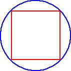 titik-titik sudut segi n tersebut berada pada lingkaran.