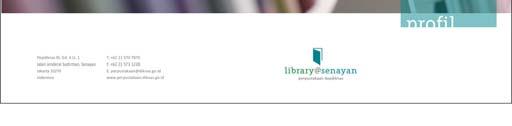 logo Library@Senayan beserta
