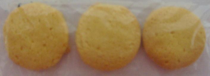 Cookies Jagung dengan Proporsi Margarin : Bubur Buah