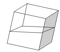 terbentuk jika kubus tersebut dimiringkan.