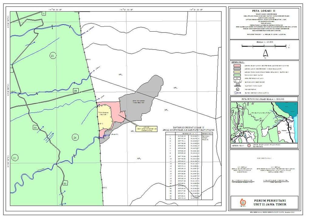 74 Lokasi II No Kriteria Keterangan 1 Status Tanah Yasan dengan kepemilikan ± 5 orang, belum bersertifikat 2 Lokasi Menurut administrasi pemerintahan : Dusun : Pal Tujuh Karangrejo Utara Desa :