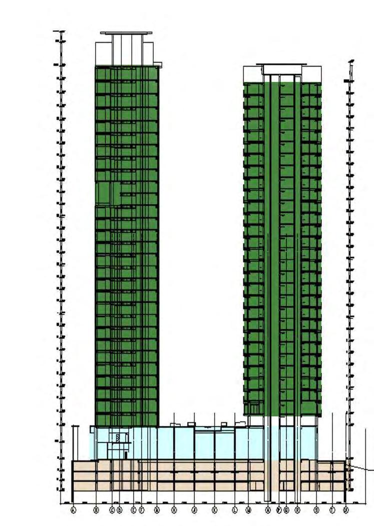 Gambar 12. Zoning Vertikal Wang Residence. Sumber: PT.