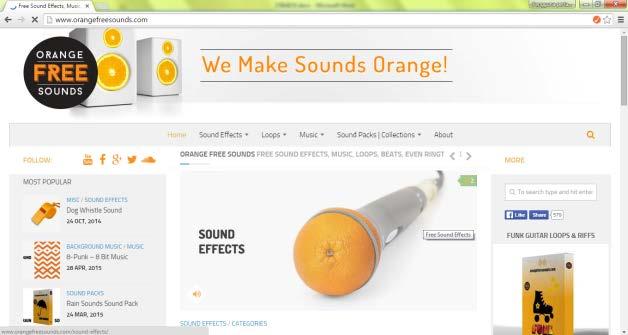 66 2. Sound Track Background sound yang akan digunakan penulis tetap dalam tema fun edukatif. Sound ini didapatkan oleh penulis melalui website www.orangefreesounds.