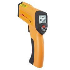3. Termometer Fungsi dari termometer yaitu untuk mengukur suhu yang terjadi pada saat proses pengelasan.