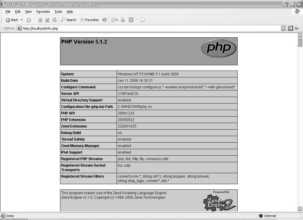 : <?php phpinfo();?> Simpan dengan nama info.