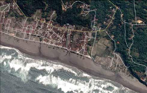 3.6.2 Kondisi Eksisting dan Ukuran Site SITE Pantai parangtritis U Gambar