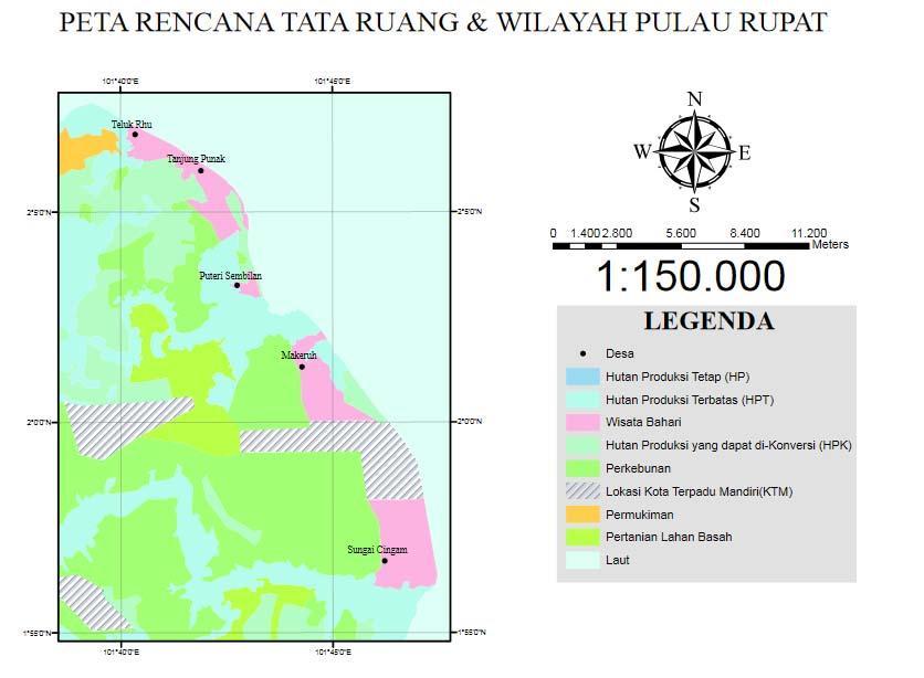 ANNUAL RESEARCH SEMINAR 06 6 Desember 06, Vol No. bahari yang telah ditetapkan oleh Pemda Bengkalis dalam Draft RTRW dan RPJMD.