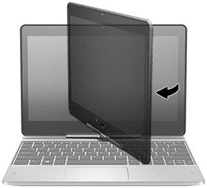 Layar Komputer dapat berfungsi sebagai notebook biasa maupun tablet.