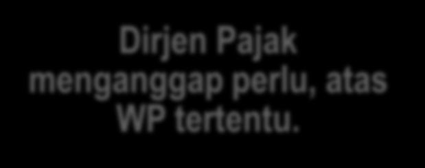 WP BUT menghentikan kegiatannya di Indonesia. WP yang piutangnya dihapuskan akibat tidak memiliki kekayaan atau meninggal tanpa warisan.