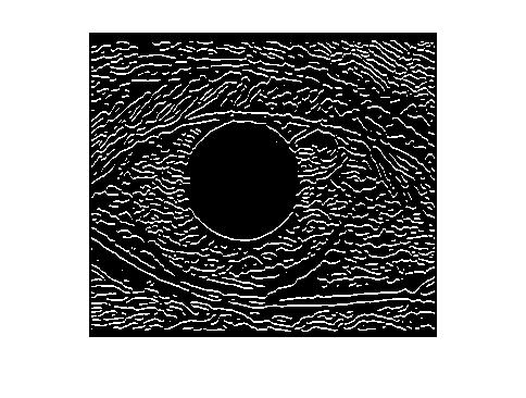 sebagai noise, karenanya hasil output segmentasi menampilkan bentuk persegi panjang berwarna hitam