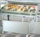 SEAFOOD COUNTER MINIMARKET REFRIGERATION CABINET (SELF CONTAINED) Features: Body: Full