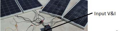 Pengujian Solar sel (PV) Hasil pengujian Dengan Intensitas cahaya 600 W/m 2 Da aya(w) 160 140 120 100 80 60 40 20 0 1 3 5 10 20 30