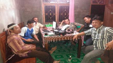 SAT BIMNAS RES LAMSEL : Bhabin Desa Sabah Balau Tanjung Bintang Bripka Eko