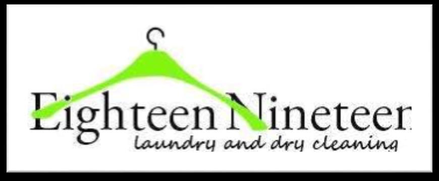 Gambar 1.1 Logo Eighteen Nineteen Laundry Sumber : Eighteen Nineteen Laundry 1.
