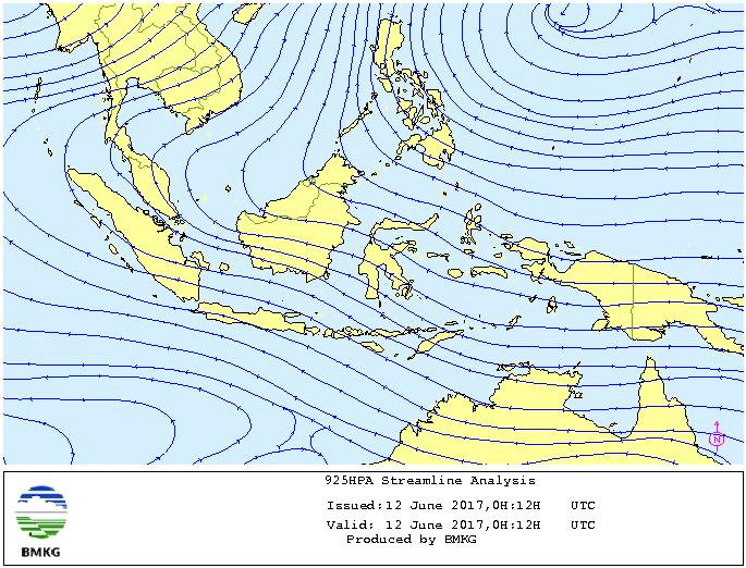 Hangatnya suhu perairan ini menjadi salah satu faktor dalam membentuk hujan di Jawa Timur selama Juni 2017 walaupun pola angin sudah dominan timuran, selain kondisi dinamika atmosfer skala global