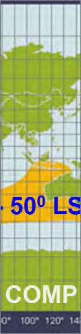 Area kewenangan CCSBT mencakup perairan laut pada 30 0 LS - 50 0 LS dan spawning ground SBT di laut selatan Indonesia dan secara