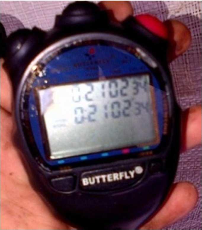 9. Stopwatch digital Alat ini digunakan untuk mencatat waktu pengambilan data. 12.