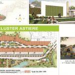 2) Cluster Astiere Hunian perumahan di cluster Astiere memiliki lokasi yang dekat dengan La Verde Shopping Park (future development) dengan tipe rumah yang dijual sbb: a) L10 (10 20), Magnolia, LT /