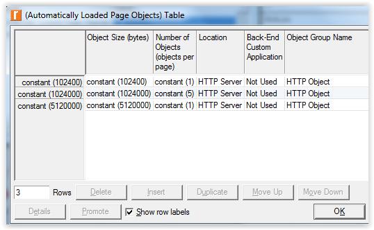 HTTP Traffic Konfigurasi trafik HTTP menggunakan tipe heavy browsing (terdapat text,